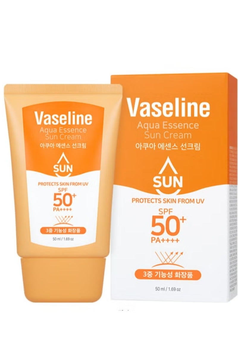 Vaseline  Aqua Essence Sun Cream SPF50+++ Protects Skin From UV 50 ml