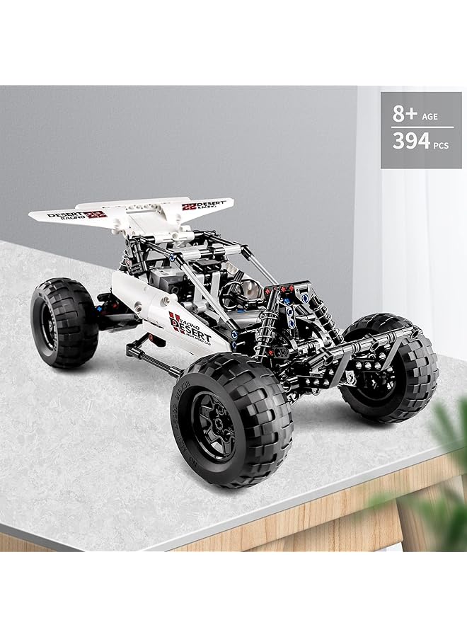 إكسفور لعبة بناء عربة الطرق الوعرة مع نموذج تحكم عن بعد، مجموعة ميكانيكية، سلسلة لمركبات الطرق الوعرة المتطرفة للأولاد والبنات من سن 8 سنوات فما فوق، 394 قطعة - Image 4