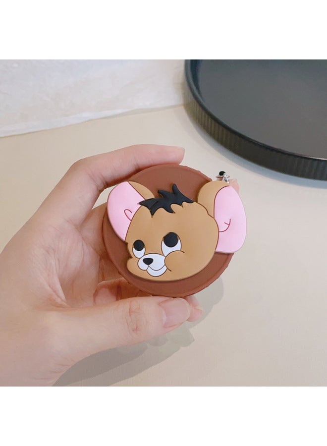 For Ricoh/Ricoh GR III Silicone Lens Cover Protection GR3 Cartoon Cute GR2 Universal GR1 Accessories-color:Brown Cap-big-eared Mouse  - Image 1