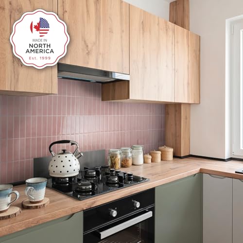 SMART TILES Peel and Stick Backsplash - 5 Sheets of 11.43" x 9" - 3D Adhesive Peel and Stick Tile Backsplash for Kitchen, Bathroom, Wall Tile - Image 2