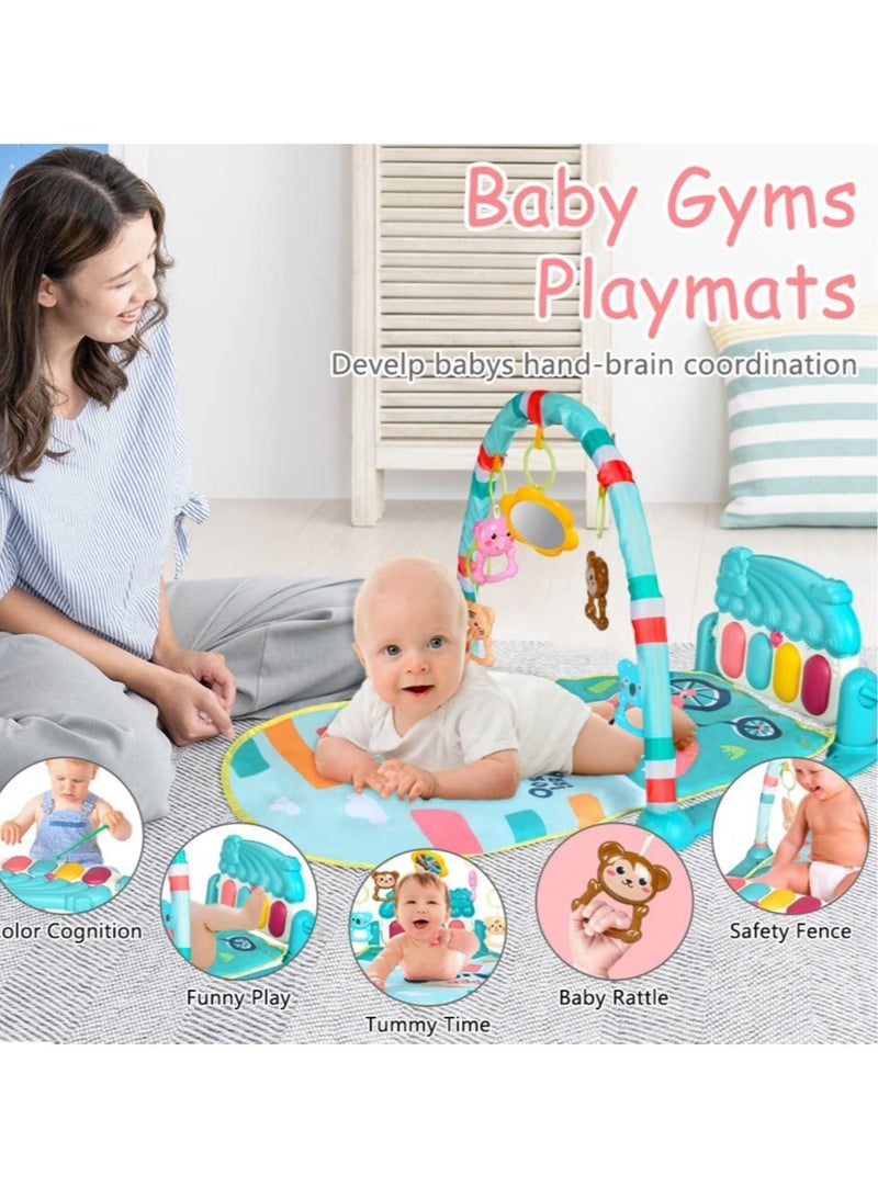Y&D Baby Play Mat, Large & Learn Infant Gym Toys Piano Activity, Early Development Activity Mat Toy Gift for 0-36 Months Girl Boy - Easy to Disassemble and Washable  - Image 2
