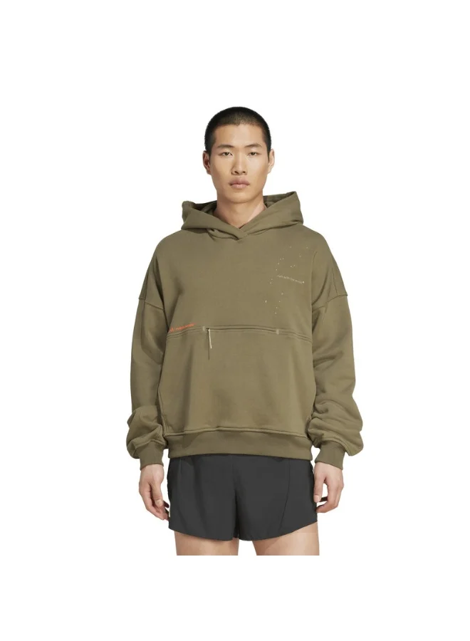Adidas Adidas Adi365 Hk H Uni Green Hooded Sweat Sweatshirts For Unisex