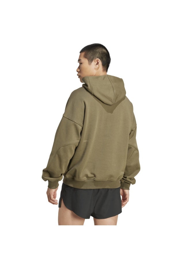 adidas هودي يونيسكس أخضر من أدي - Image 3