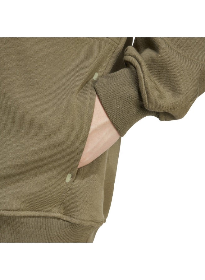 adidas هودي يونيسكس أخضر من أدي - Image 5