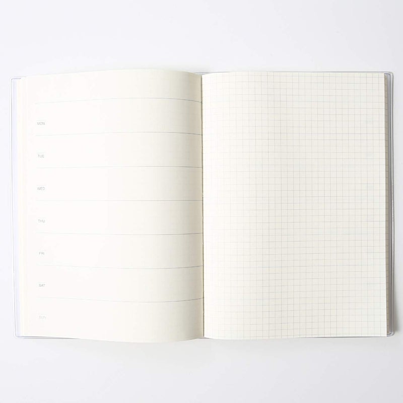 MUJI Free Monthly (15Months) Weekly(65weeks) Planner A5 Size, Schedule Note - Image 3