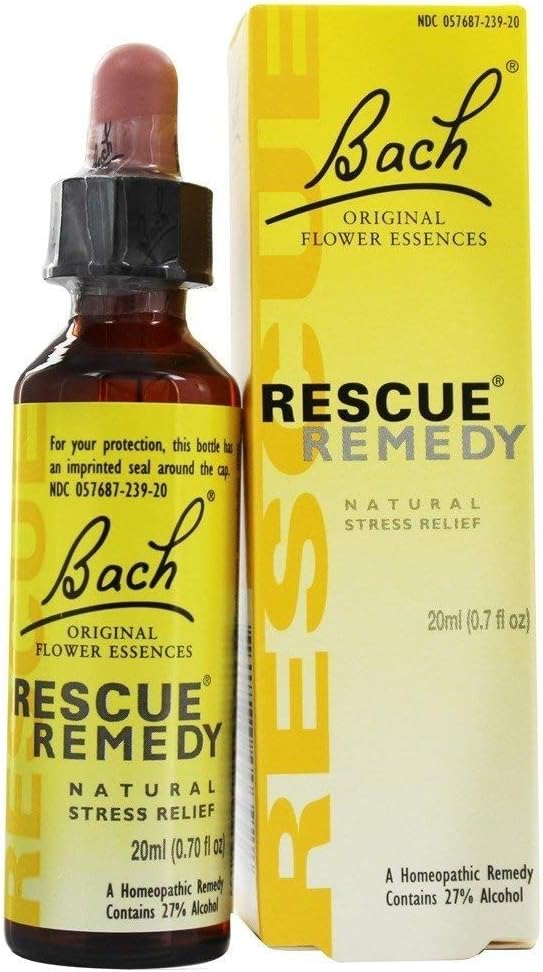 Bach Bach Flower Remedies Rescue Remedy Natural Stress Relief - 0.7 fl oz 