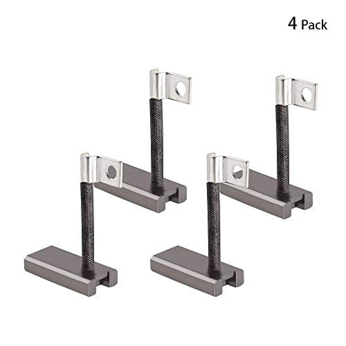 10L0L Golf Cart Starter Generator Brush Kit for EZGO, Club Car, Yamaha, OEM# 81-81200 26658-G01 101869302 JF2-81111-00-00 JF2-H1111-00-00, Set of 4 - Image 5