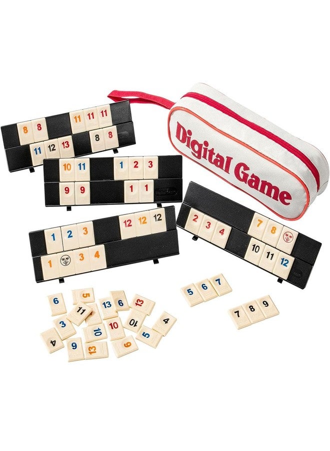 Vihaanta Rummikub Board Game, Educational Family Game for Kids and Adults, Fun Strategy Game for Home and School Activities, Includes 1 Bag of Tiles - Image 1