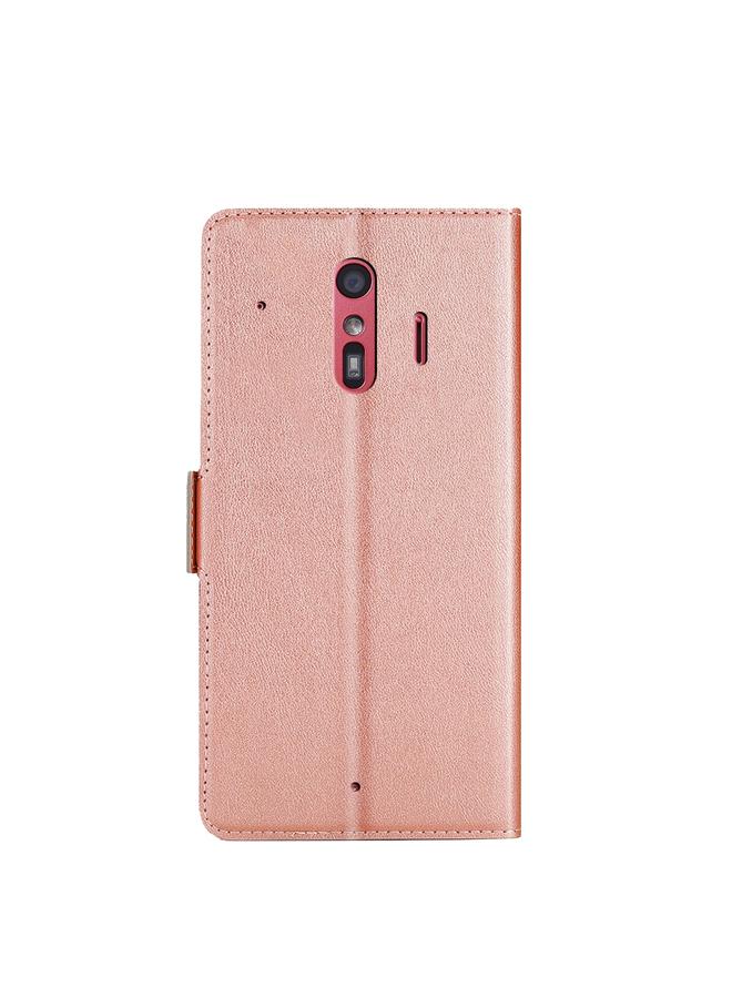S-TOP Case For Fujitsu Arrows F-01L F-42A Ultra-thin Voltage Side Buckle PU + TPU Leather Phone Case - Image 3