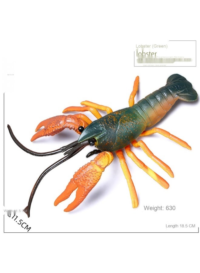 NIBEMINENT Hot-Selling Realistic Life-Like Lobster Model
