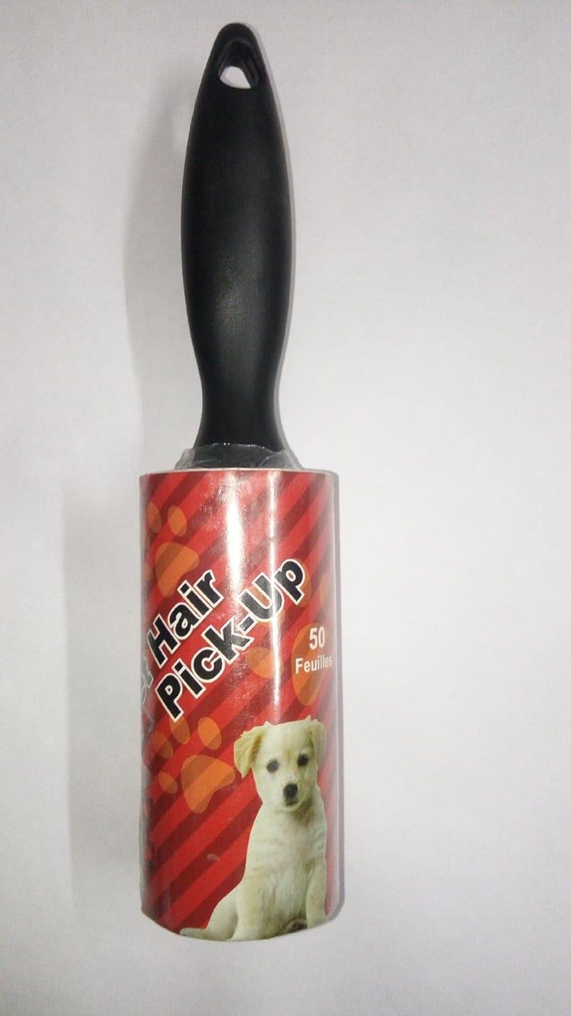 Ocean Wave Petsplanet Pets Lint Roller 50 Sheets per Roll Easy Peel Extra Sticky Quickly Removes Pet Hair Dirt Dust and Fluff from Clothes Car Seats Upholstery and Floors - Image 4