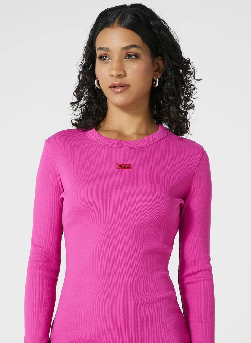 HUGO Long Sleeve Dress