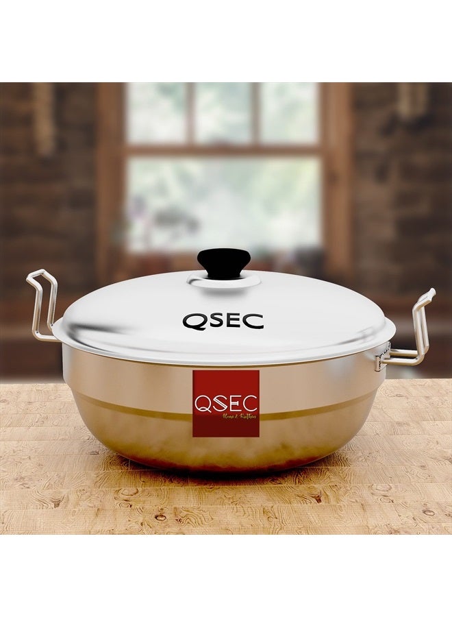 QSEC Stainless Steel Induction Base Idli Maker Multi Kadai Idli Steamer & Idli Cooker With 7 Plates | 2 Mini Idli | 2 Idli | 2 Dhokla | 1 Momo, 4 Literâ€¦ - Image 5