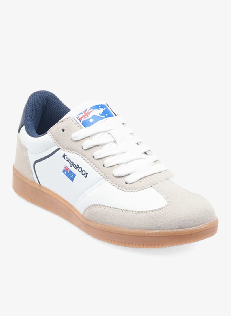 kangaROOS Men's Logo Detail Sports Shoes with Lace-Up Closure - Image 1