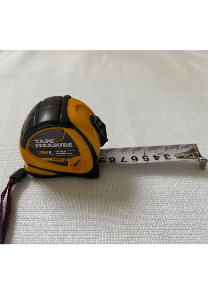 RAYJET Tape measure steel tape measure anti-fall thickened hard wear-resistant 10M*25MM  - Image 3