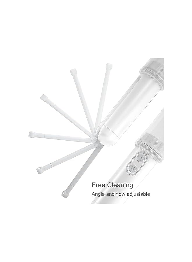 The Bros Portable Bidet, Handheld Personal Bidet, Electric Mini Bidet Sprayer with 2 Water Pressure Levels for Personal Hygiene Cleaning/Soothing Postpartum Care/Baby Care/Outdoor Traveling (White) - Image 5