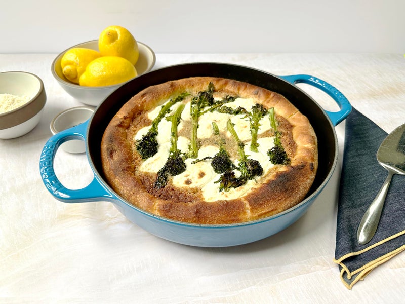 Le Creuset Enameled Cast Iron Signature Everyday Pan, 11", Peche - Image 2