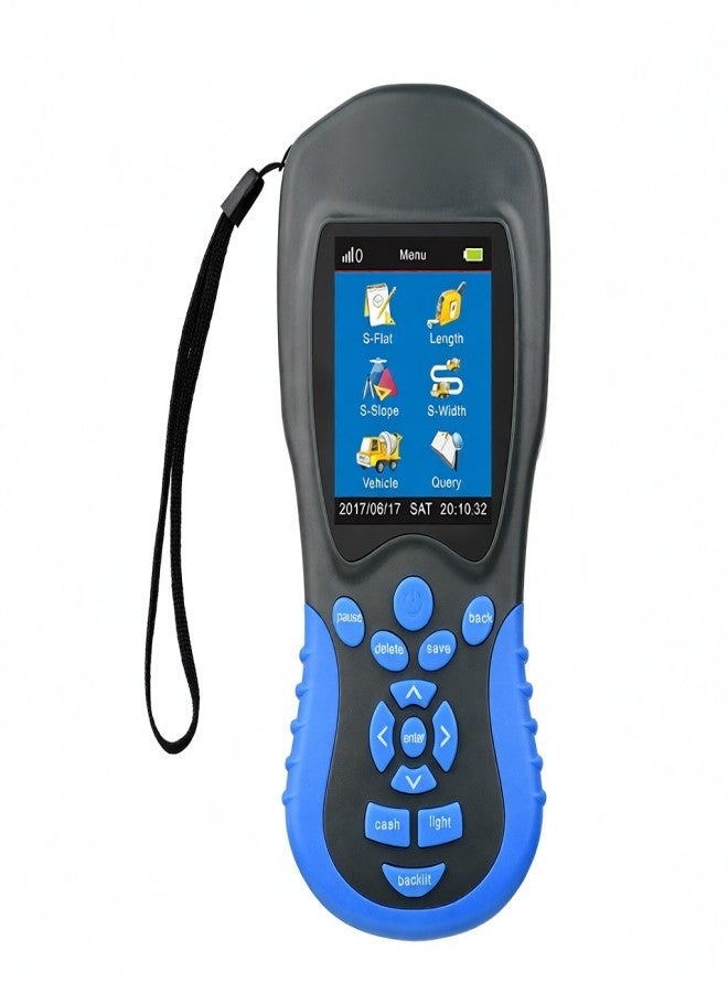 جهاز قياس الأراضي بنظام تحديد المواقع العالمي GPS من نويافا NF-188 محمول بشاشة LCD رقمية لقياس مساحة وطول الأراضي الزراعية، وضع تلقائي ويدوي، أداة مسح الأراضي الخارجية - Image 1
