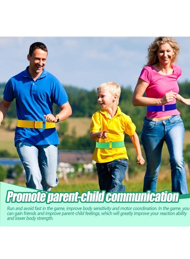 ShebSheb 4 Pcs Catch Tail Game Belt Field Games Carnival Yard Games for Kids Adults Field Day Camping Family Birthday Outdoor Activities - Image 5