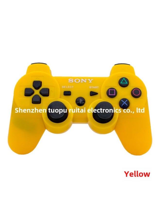 Wireless Bluetooth Ps3 Game Controller Universal Button Gamepad Direct Sale From Manufacturer Digital Computer Gaming Joystick-Product Color:Yellow  - Image 1