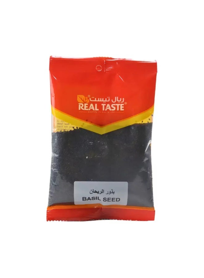 Real Taste Basil Seeds- 100 gm - Image 1