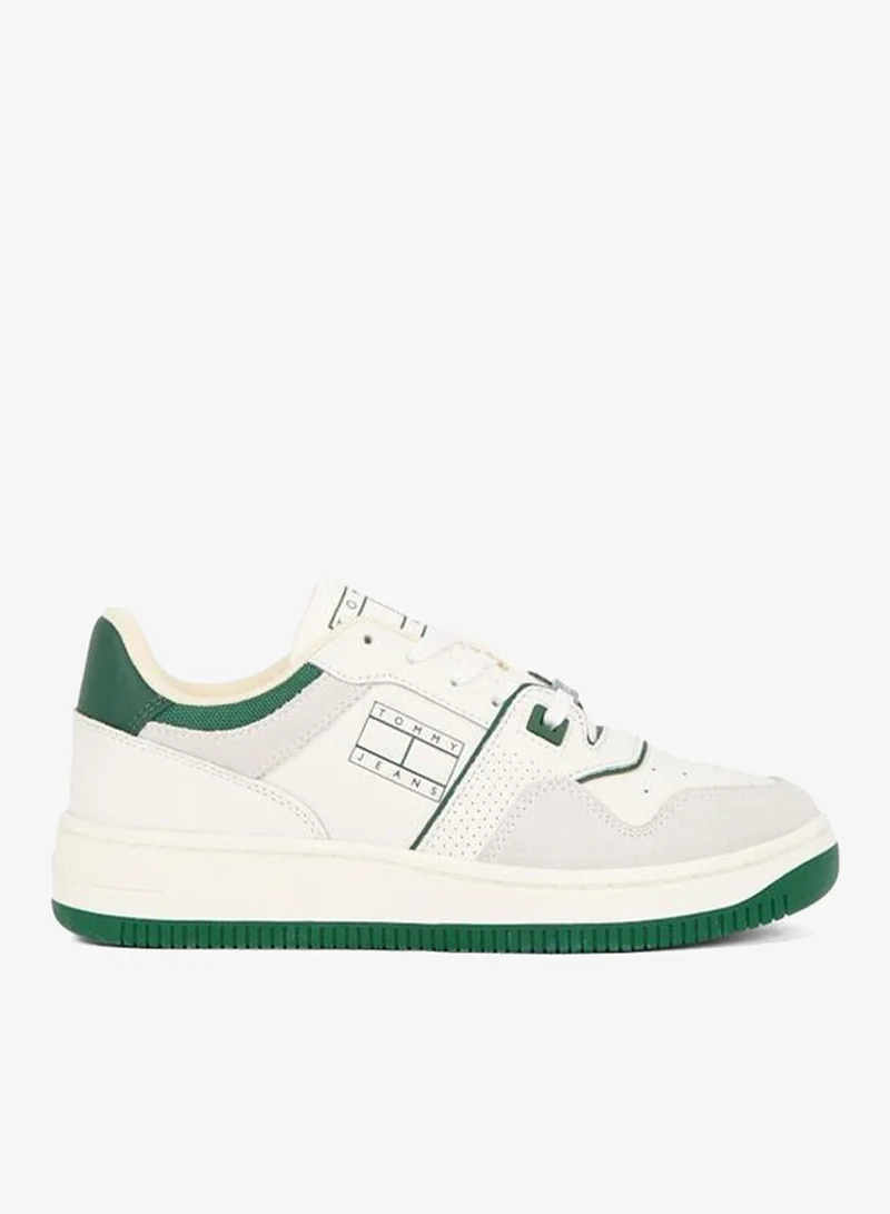 Retro Lace Up Low Top Sneakers