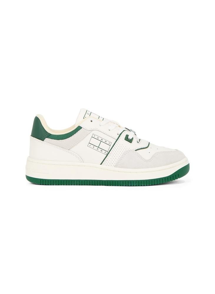 TOMMY JEANS Retro Lace Up Low Top Sneakers  - Image 1