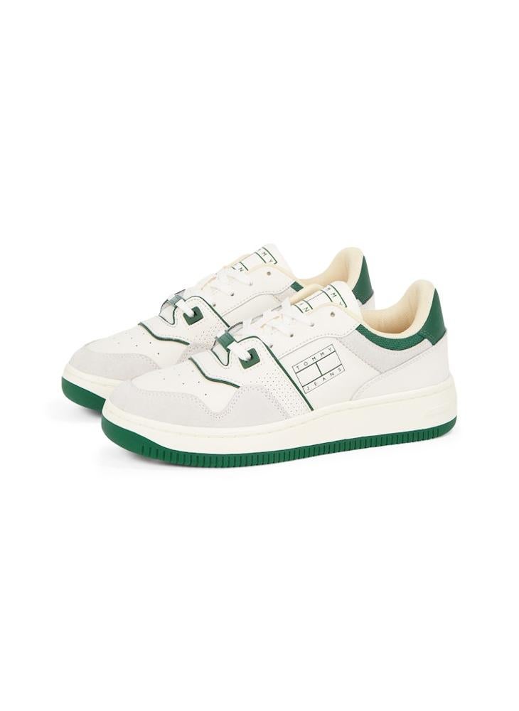 TOMMY JEANS Retro Lace Up Low Top Sneakers  - Image 4