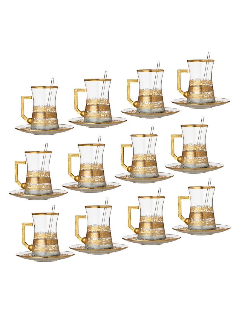 Dania 76-Piece Crystal Set Turkish Gold - Image 4