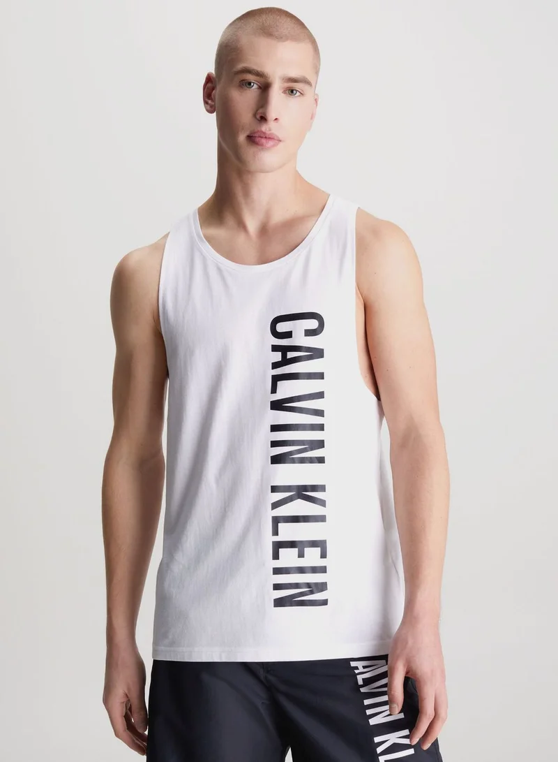CALVIN KLEIN Logo Crew Neck Vest