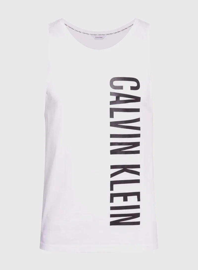 CALVIN KLEIN Logo Crew Neck Vest