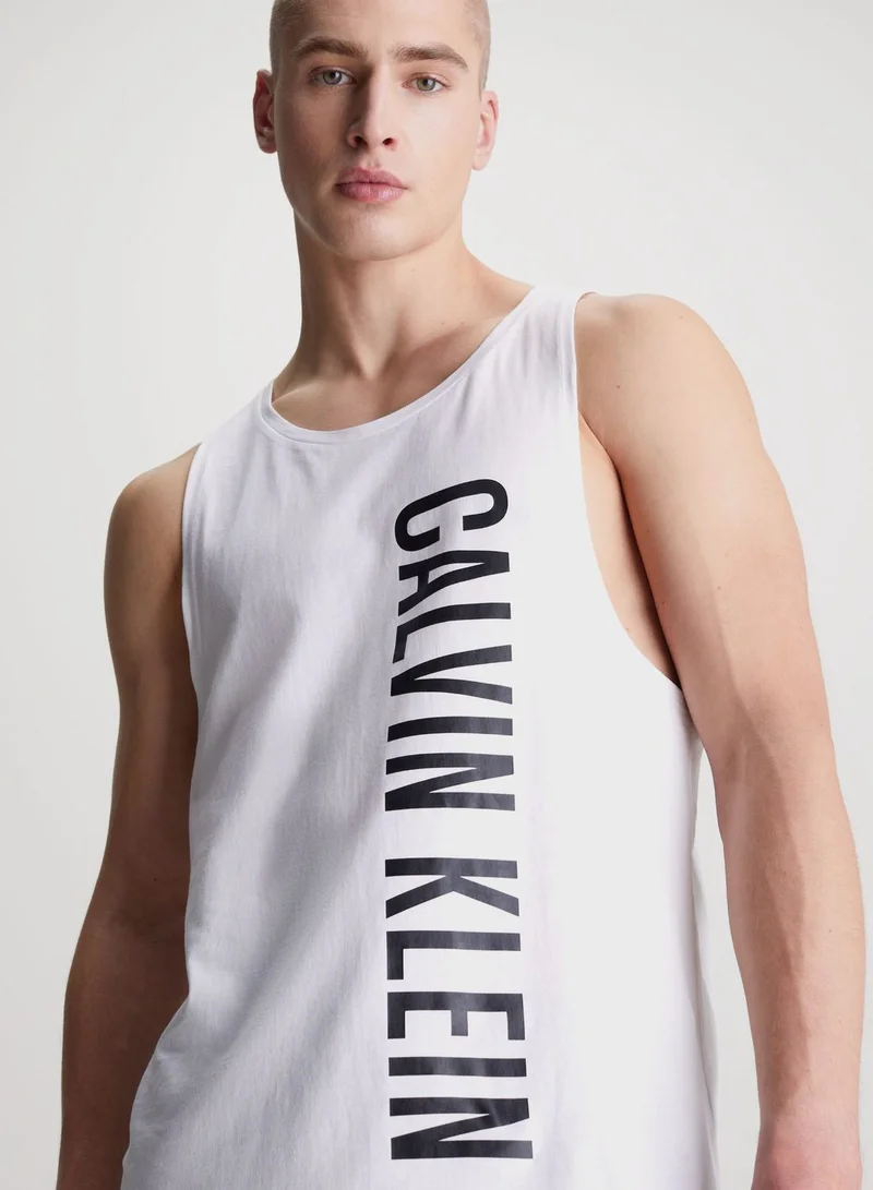 CALVIN KLEIN Logo Crew Neck Vest