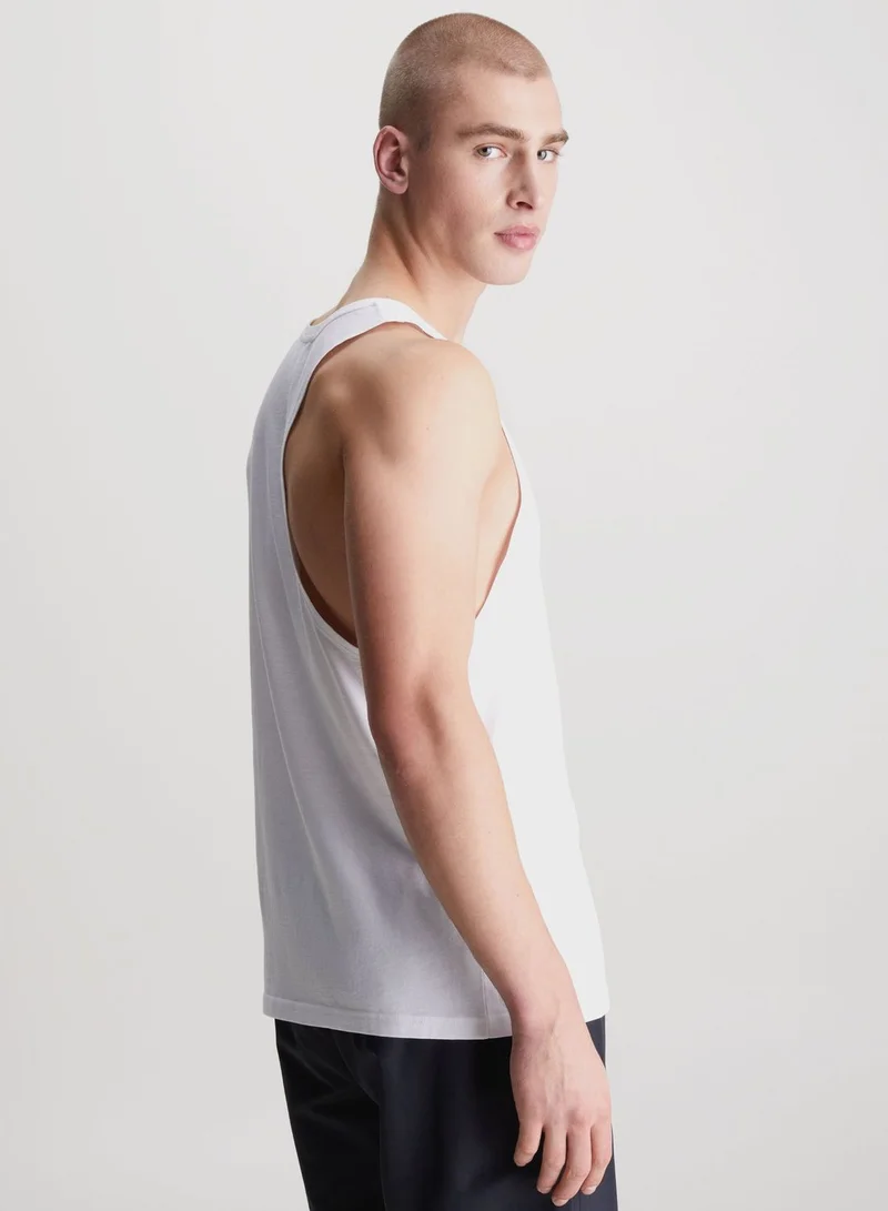 CALVIN KLEIN Logo Crew Neck Vest