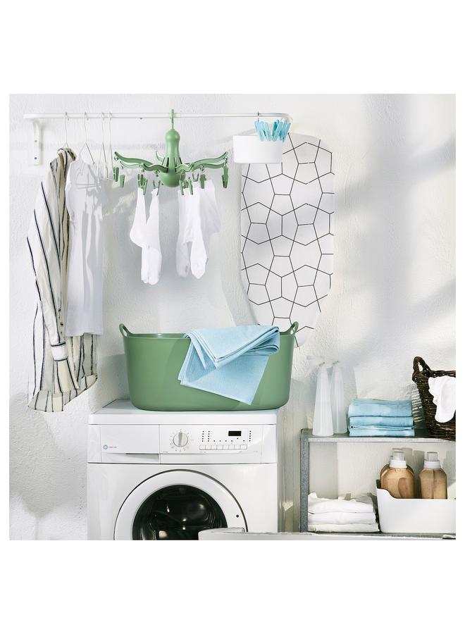 Zaboon Hanging Dryer 16 Clothes Pegs, Green - Image 5