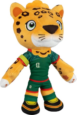 FIFA® World Cup 2026 Mexico 8-Inch Plush - Official Zayu The Jaguar Mascot with Green Uniform, Soft Collectible Toy for Fans - Ages 3+ - view 5