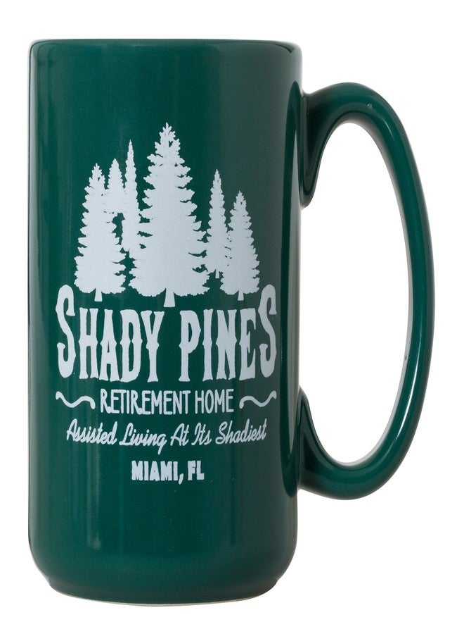 Artisan Owl Shady Pines Retirement Home Mug - 15oz Coffee Tea Cup - Funny Gift for Seniors, Golden Girls Fans, Nursing Home Residents & Caregivers (Green) - Image 2