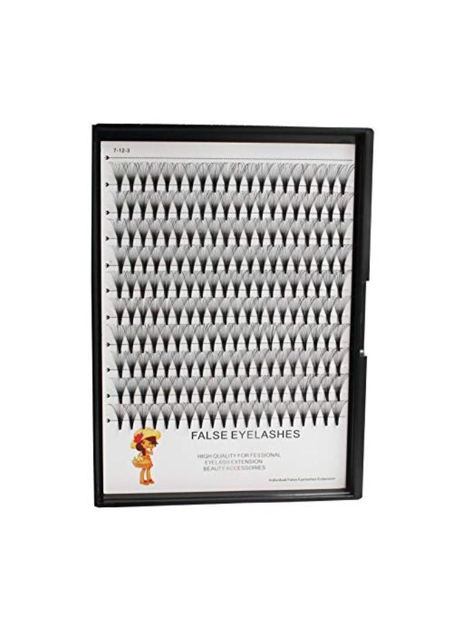 Bodermincer 200Pcs 20D Premade Volume Fans Eye Lashes Extensions Thickness 0.07Mm 816Mm To Choose Black Soft Individual False Eyelashes Makeup Fake Lashes Cluster?12Mm?  - Image 4