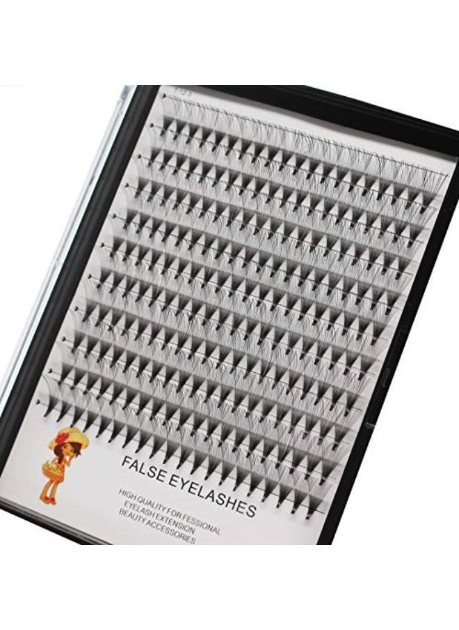 Bodermincer 200Pcs 20D Premade Volume Fans Eye Lashes Extensions Thickness 0.07Mm 816Mm To Choose Black Soft Individual False Eyelashes Makeup Fake Lashes Cluster?12Mm?  - Image 3