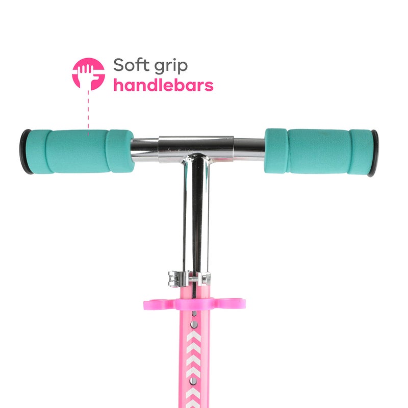 VOYAGER Folding Scooter for Kids - Easy & Portable Fold-N-Carry Design, Ultra-Lightweight, Comfortable & Safe, Durable & Easy to Ride - Image 5