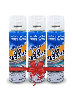 Safi WAX Combo Offer - Buy 3PC Car Foaming Air Conditioner Cleaner Safi Wax 500 ml  - Image 1