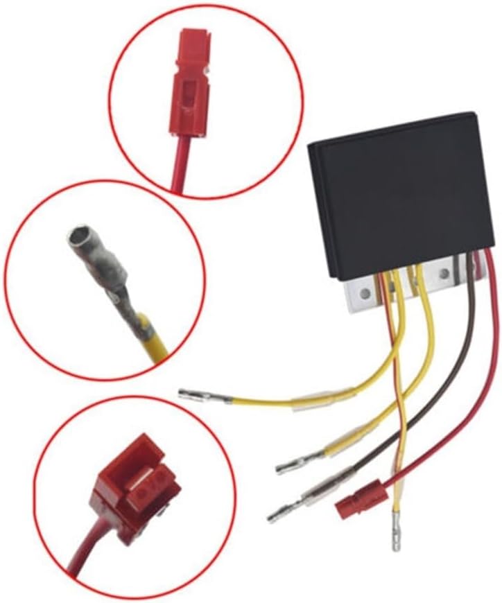Black Voltage Regulator Rectifier For Sportsman 400 500 600 700 2003 2014 - Image 3
