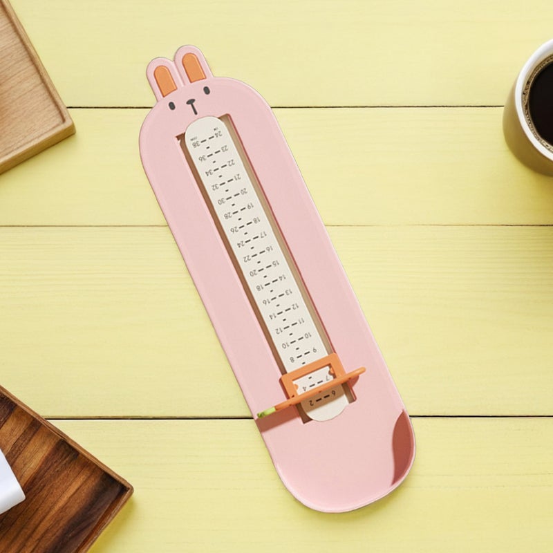 2pcs Kids Foot Measuring Device Shoe Size Measurement Tool Measurer Feet Measuring Ruler For Infant Baby Toddler Children Foot Gauge Ruler For Home Use - Image 4