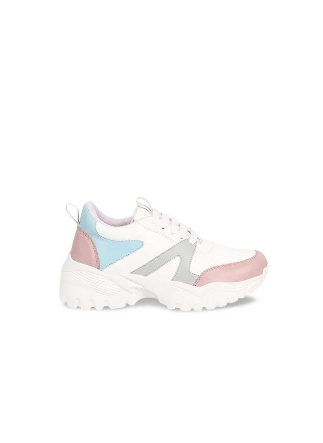 شوتوبيا Shoetopia Women's Casual Walking  Sneakers || Comfortable Lightweight Lace Comfy Travel & College