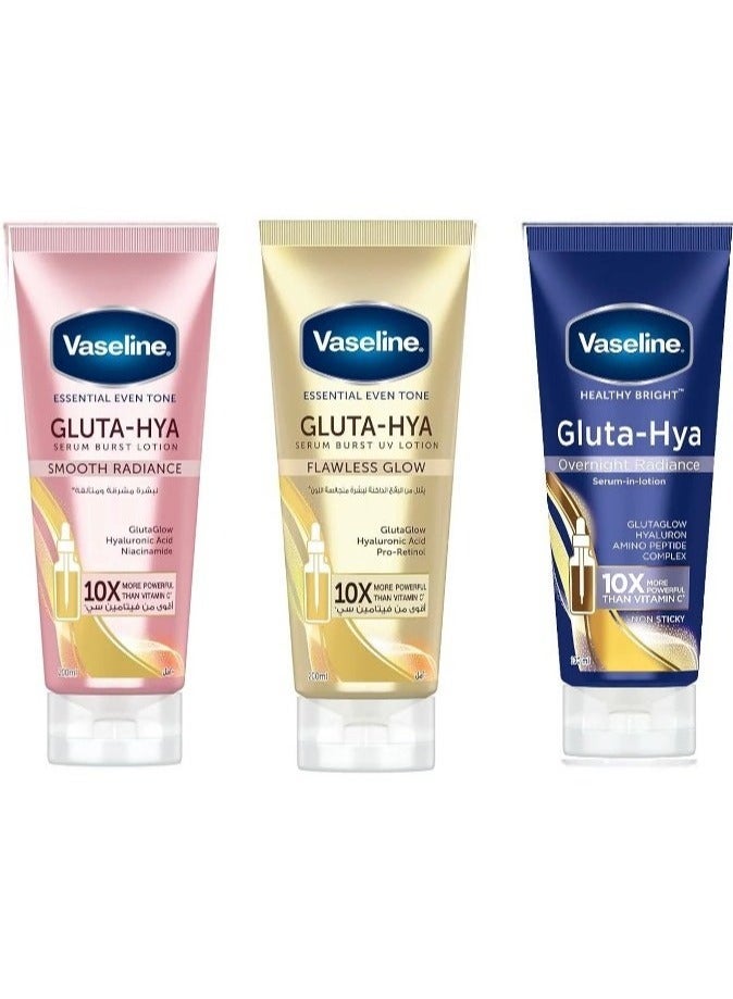 Vaseline Gluta Hya Multi Pack 200ml