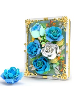 Excefore Flowers Toys Building Sets for Adults, Home Office Décor Flower Frame Art Wall Building Toys, Mother's Day, or Valentines Day Gifts Idea for Adults and Kids  - Image 1