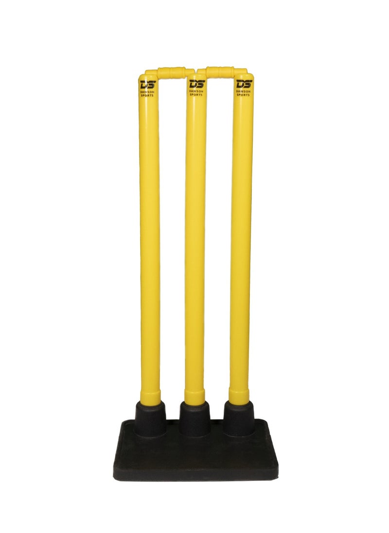 DAWSON SPORTS Cricket PVC Stump with Rubber Mould Base Set  - Image 2