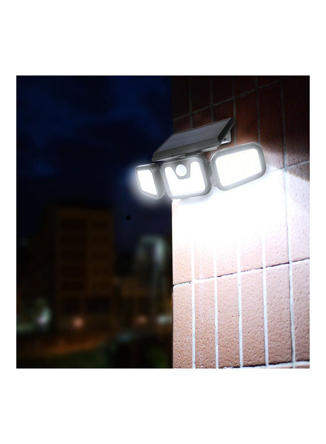 Loquat Outdoor Solar Light Sun-Powered  Three-Head Wall Light Garden Courtyard white 19.5*12.5*13cm - Image 4