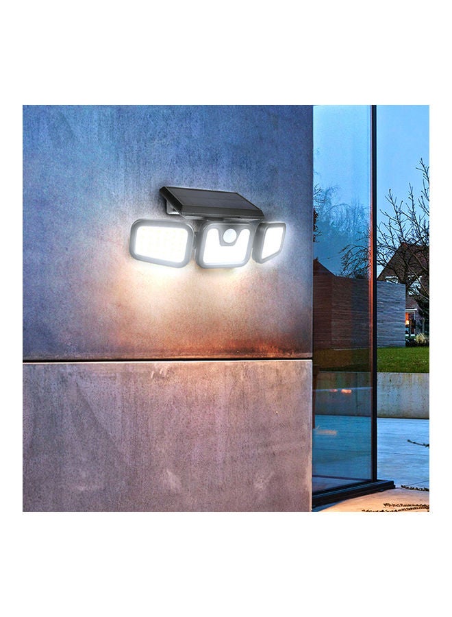 Loquat Outdoor Solar Light Sun-Powered  Three-Head Wall Light Garden Courtyard white 19.5*12.5*13cm - Image 2