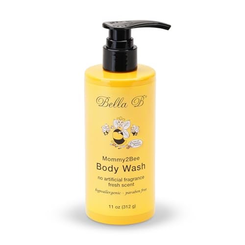 Bella B Mommy2Bee Body Wash 11oz - Pregnancy Safe Body Wash â€“ Rich, Luxurious Lather Body Wash Made with Organic Ingredients â€“ Leaves Skin Fresh, Clean and Moisturized - Image 1