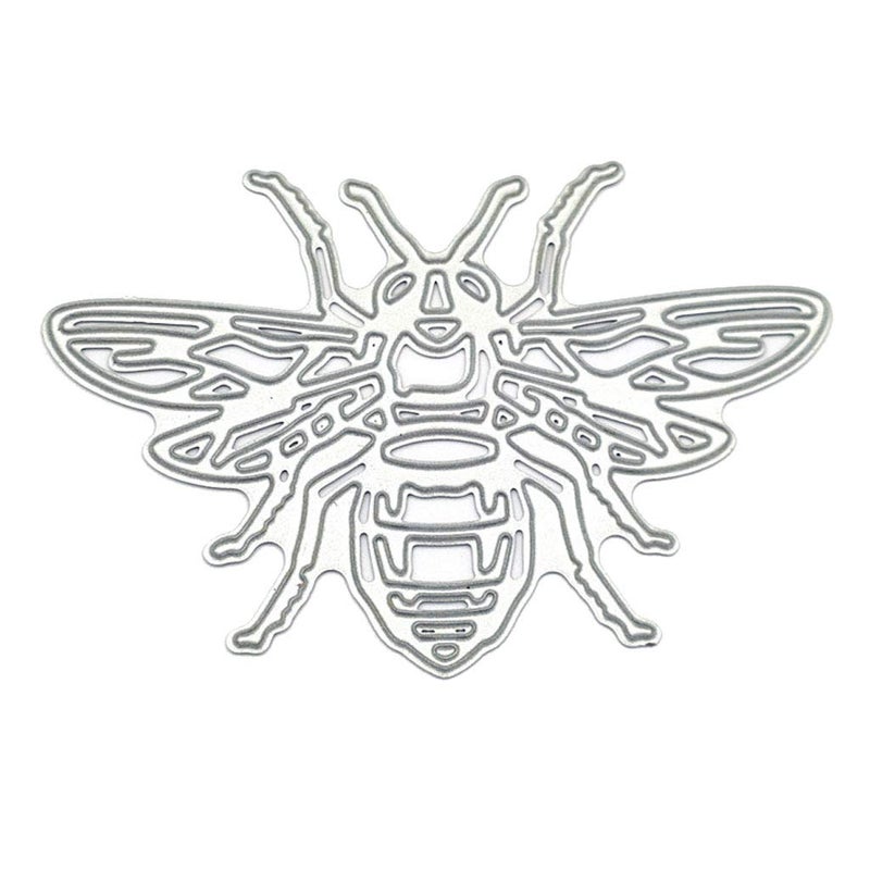 BUZHI Bee Metal Cutting Dies Stencil DIY Scrapbooking Album Stamp Paper Card Embossing Decor Crafts